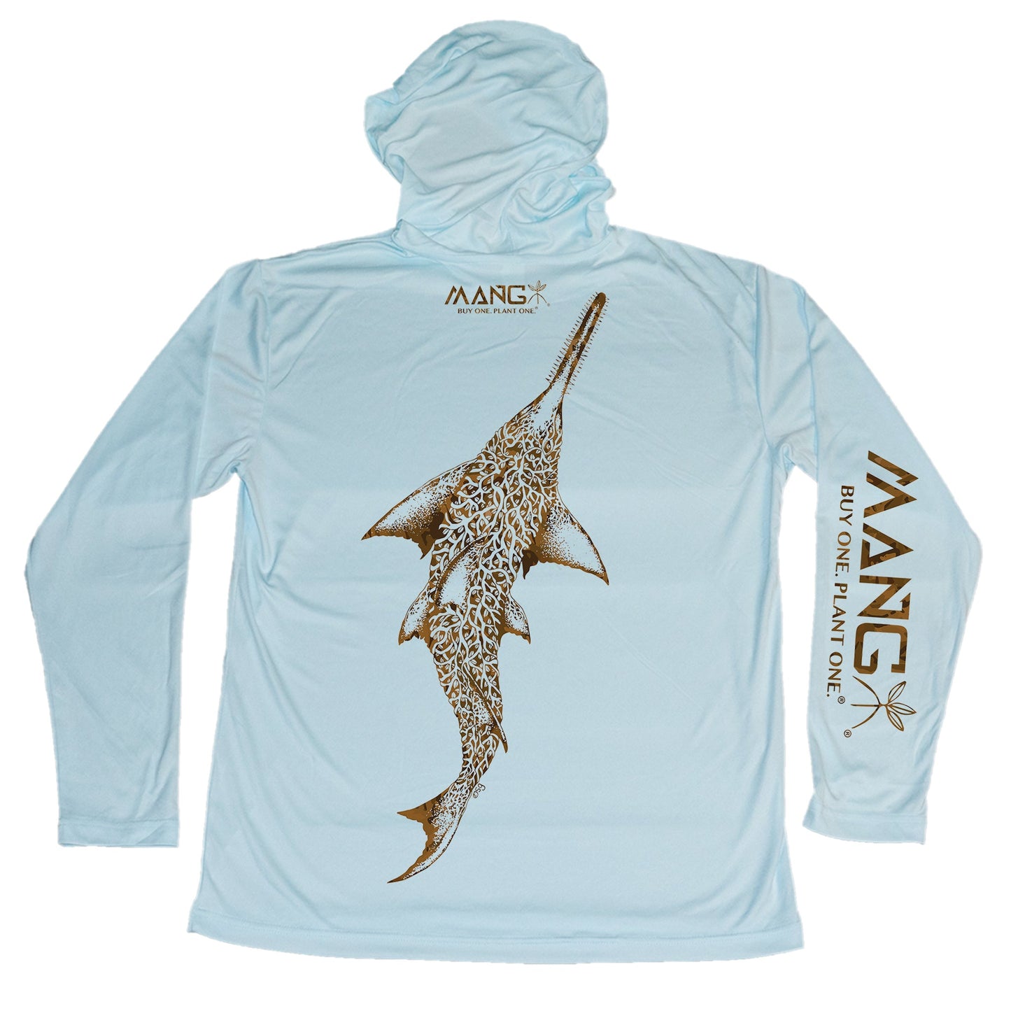 MANG Sawfish MANG Hoodie - S-Arctic Blue