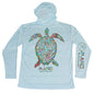 MANG Planting Hope Turtle Hoodie - S-Arctic Blue
