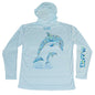 MANG Dolphin MANG Hoodie - S-Arctic Blue