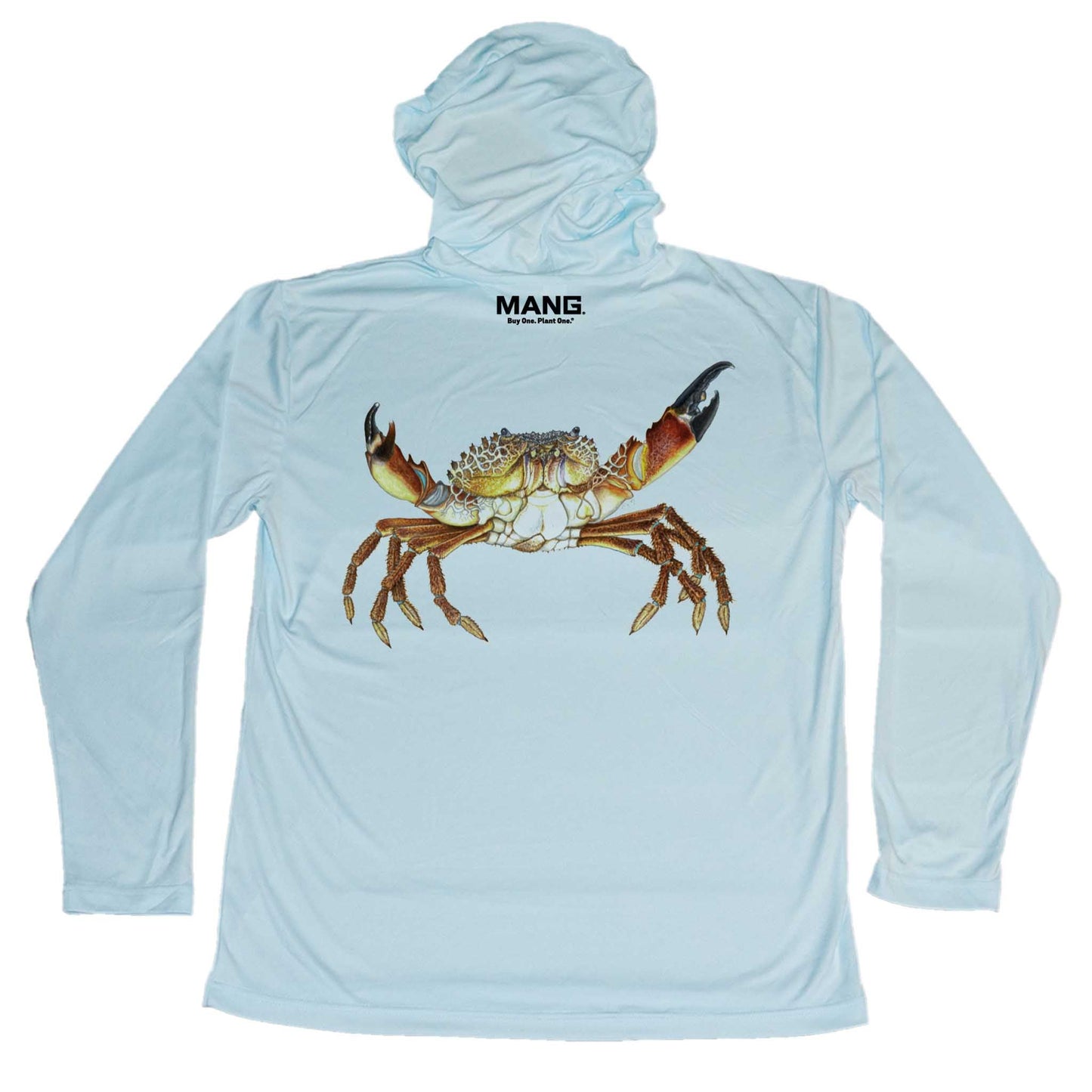 MANG Stone Crab MANG Hoodie - S-Arctic Blue