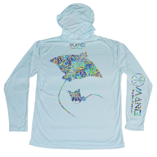 MANG MANG Daze Rays Hoodie - S-Arctic Blue