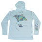 MANG MANG Daze Rays Hoodie - S-Arctic Blue