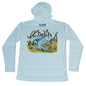 MANG Tarpon School MANG - Youth - Hoodie - YXS-Arctic Blue