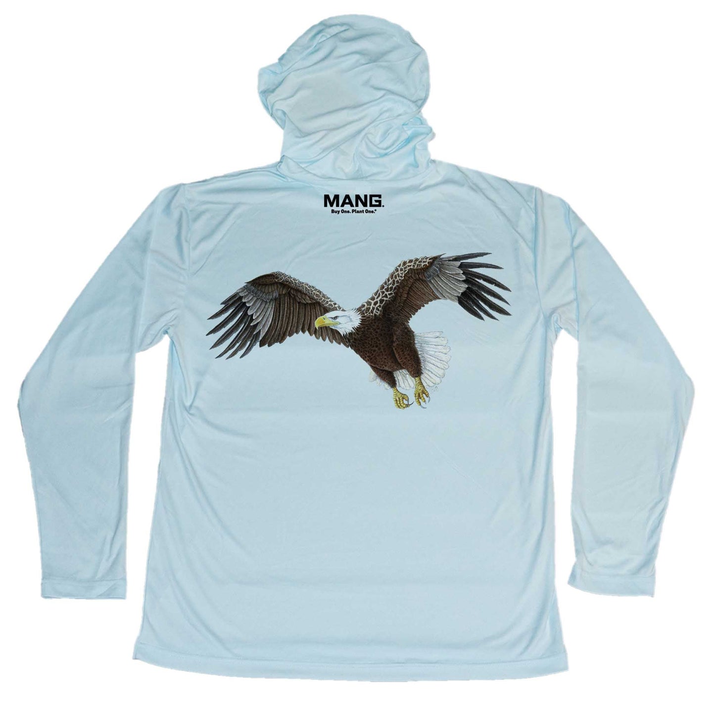 MANG Eagle MANG Hoodie - S-Arctic Blue