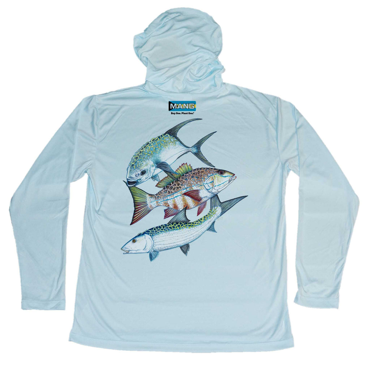 MANG Bahamas Slam Hoodie - S-Arctic Blue