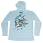 MANG Bahamas Slam Hoodie - S-Arctic Blue