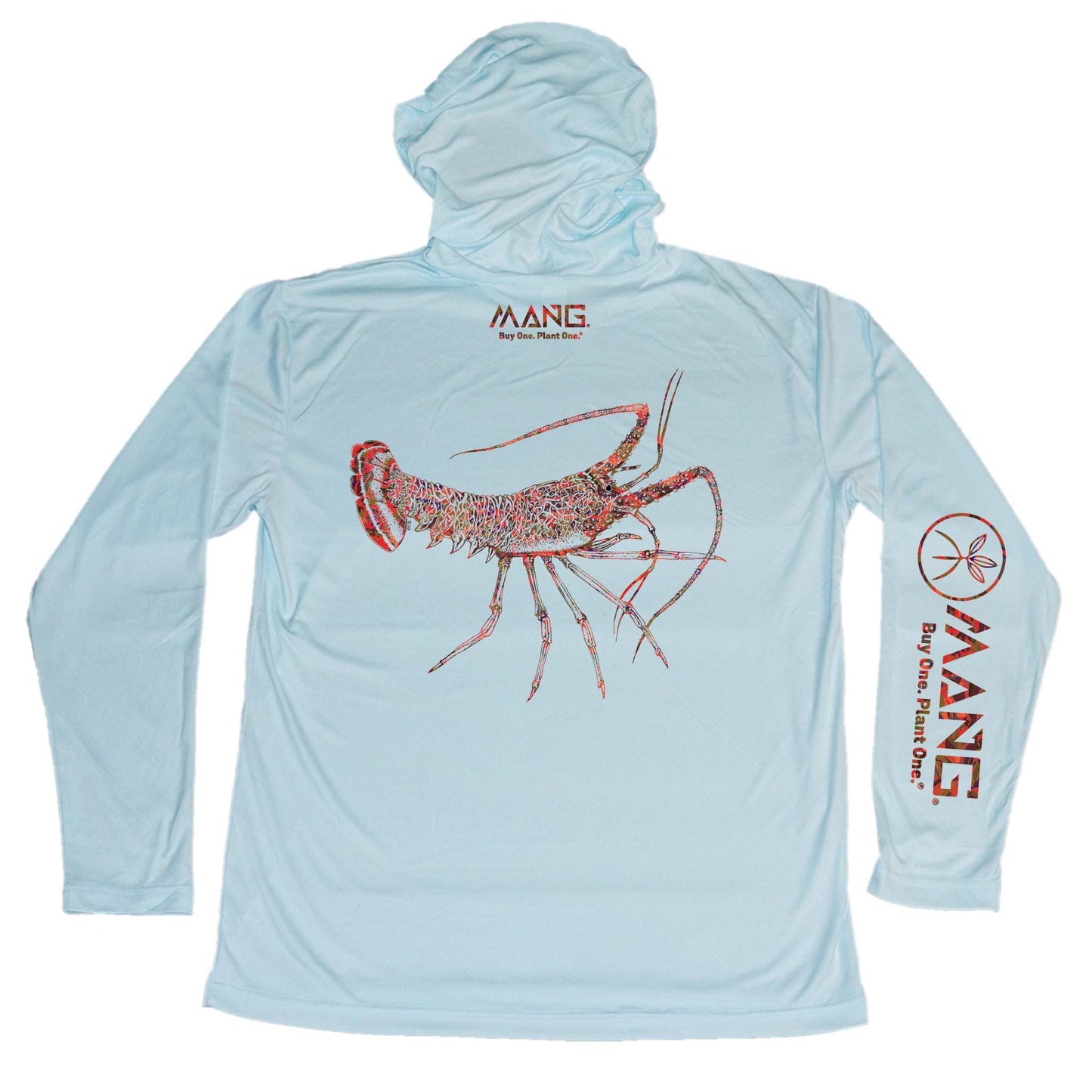 MANG Lobster MANG Hoodie - S-Arctic Blue