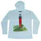 MANG Jupiter Lighthouse MANG - Youth - Hoodie - YXS-Arctic Blue