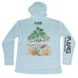 MANG Raise The Reef MANG Hoodie - S-Arctic Blue