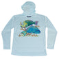 MANG Parrotfish Hoodie - S-Arctic Blue