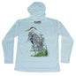 MANG Blue Heron MANG Hoodie - S-Arctic Blue