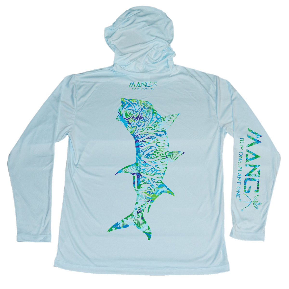 MANG Tarpon MANG Hoodie - S-Arctic Blue