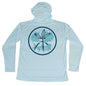 MANG Tri Leaf Slam MANG Hoodie - S-Arctic Blue