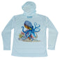 MANG Octopus MANG - Youth - Hoodie - YXS-Arctic Blue