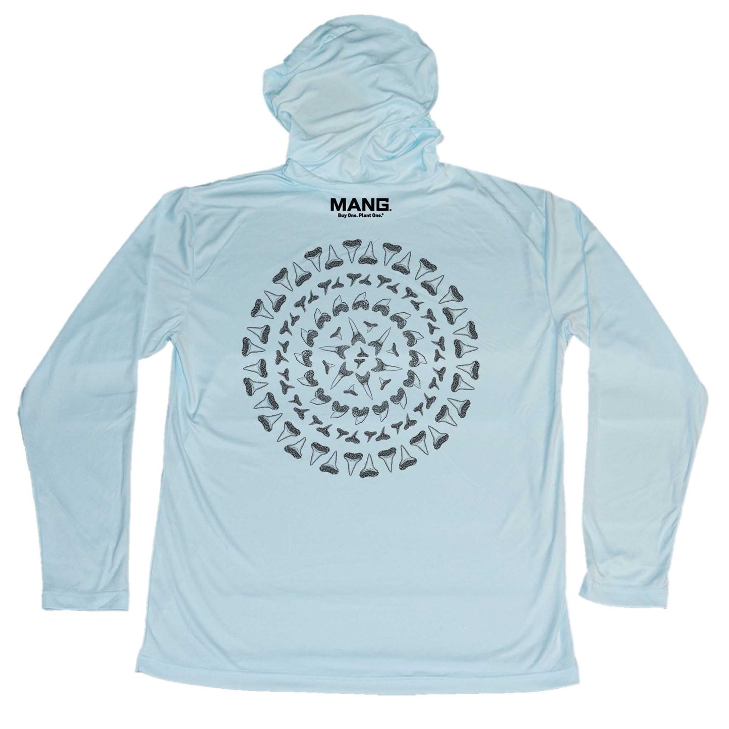 MANG Sharkdala MANG Hoodie - S-Arctic Blue