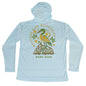 MANG Restore Our Rookeries Heron Hoodie - S-Arctic Blue