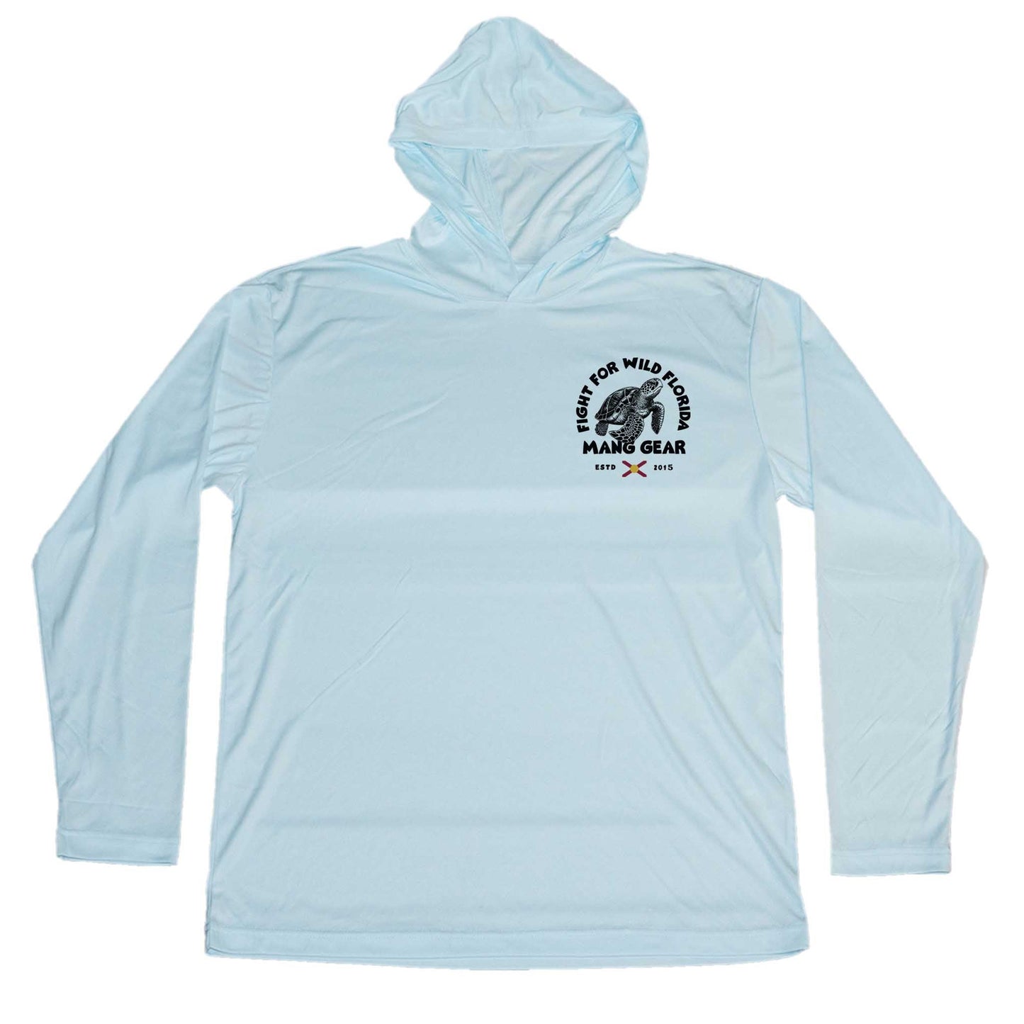MANG Fight For Wild Florida Sea Turtle Hoodie - -