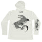 MANG Gator MANG Hoodie - S-Oyster Shell