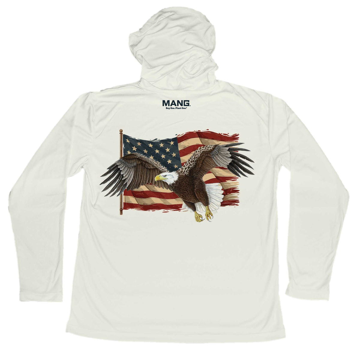MANG American Eagle Toddler - Hoodie - 2T-Oyster Shell