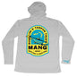 MANG Bahamas Restoration Bonefish Hoodie - S-Pearl Grey