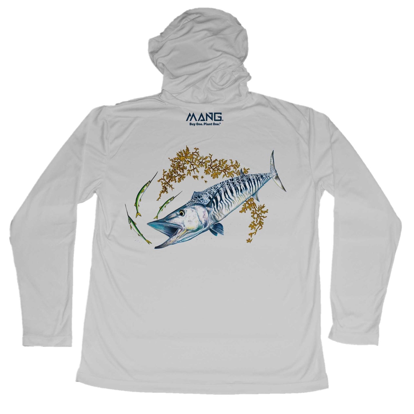 MANG Wahoo MANG Hoodie - S-Pearl Grey