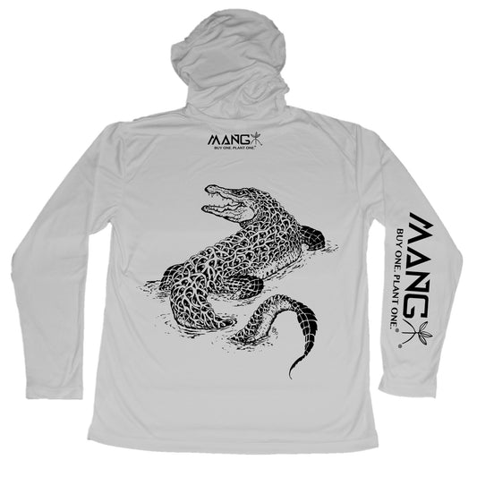 MANG Gator MANG Hoodie - S-Pearl Grey