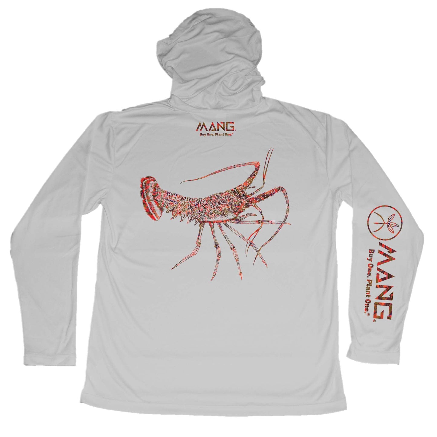 MANG Lobster MANG Hoodie - S-Pearl Grey