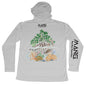 MANG Raise The Reef MANG Hoodie - S-Pearl Grey