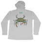 MANG Blue Crab MANG Hoodie - S-Pearl Grey