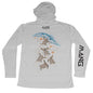 MANG Turtle Crawl MANG Hoodie - S-Pearl Grey