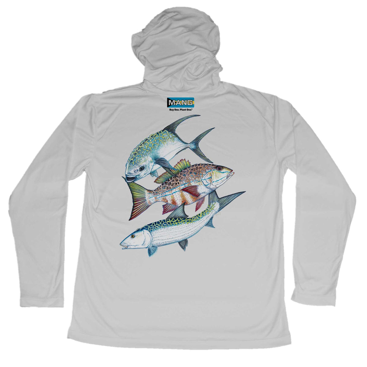 MANG Bahamas Slam Hoodie - S-Pearl Grey
