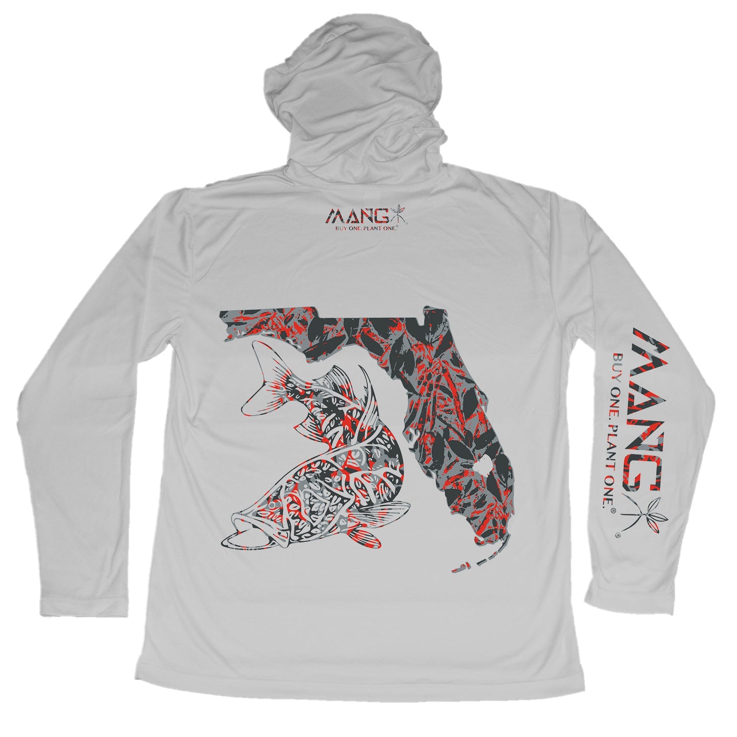 MANG CCA Florida Snook Hoodie - S-Pearl Grey