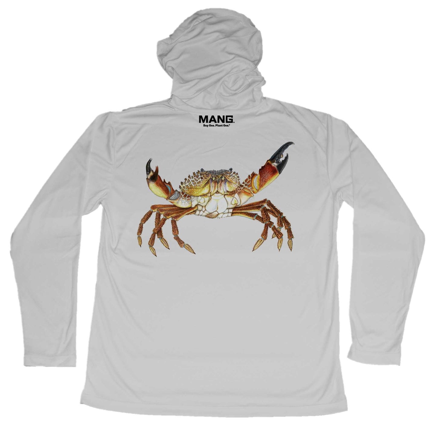 MANG Stone Crab MANG Hoodie - S-Pearl Grey