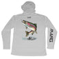 MANG Rainbow Trout MANG Hoodie - S-Pearl Grey