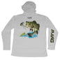 MANG Largemouth Bass MANG Hoodie - XS-Pearl Grey
