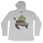 MANG Shell Grove Turtle MANG - Youth - Hoodie - YXS-Pearl Gray