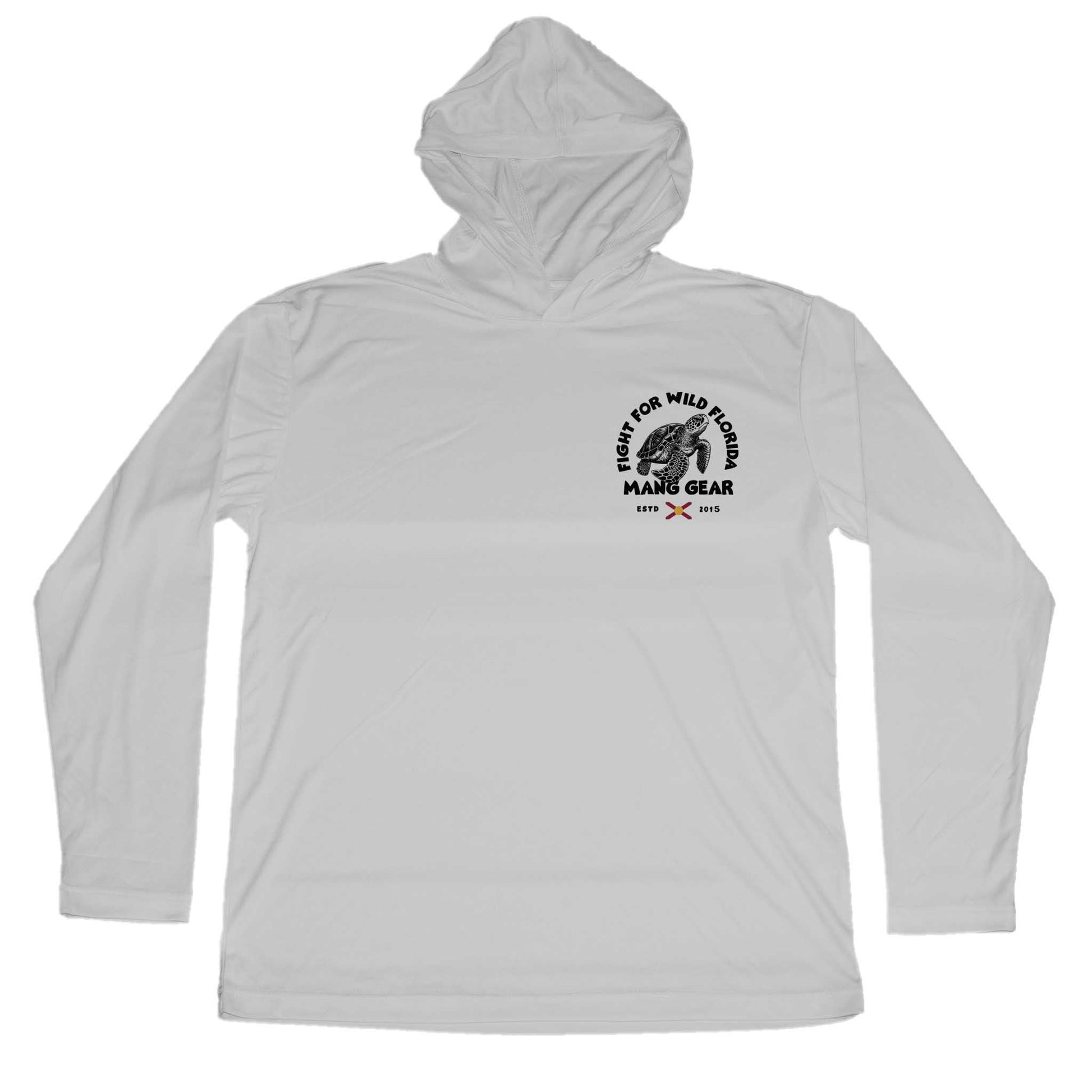 MANG Fight For Wild Florida Sea Turtle Hoodie - -