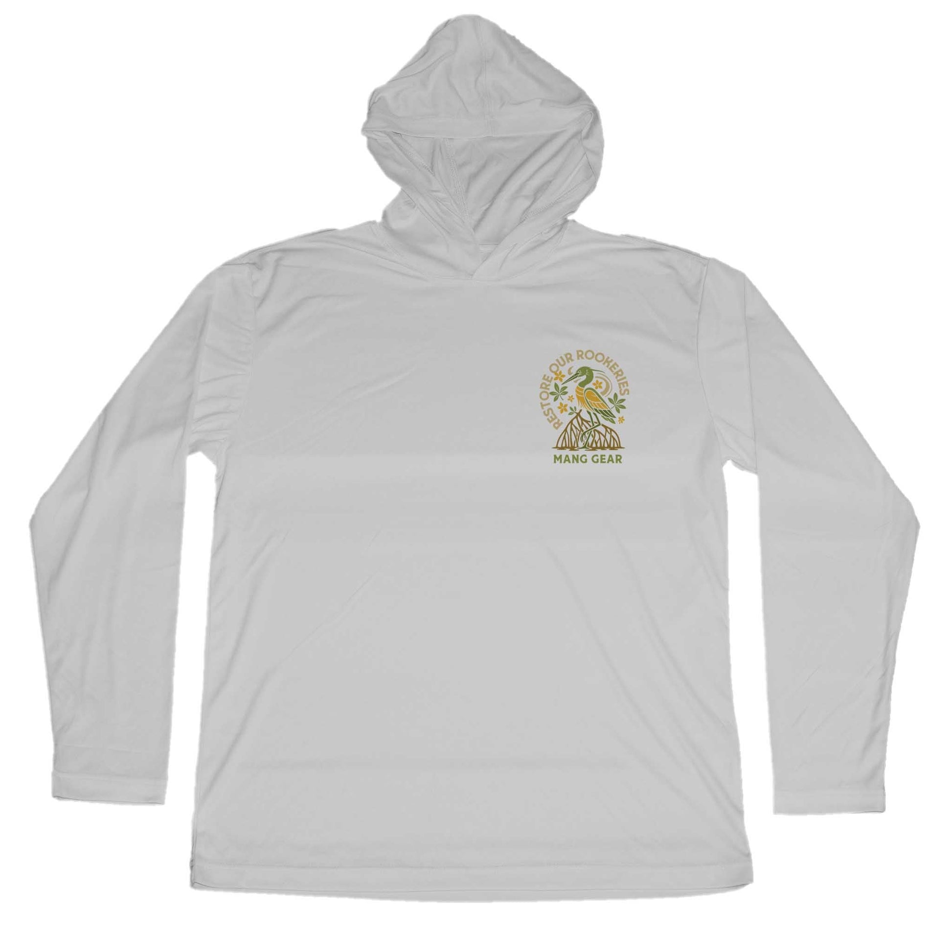 MANG Restore Our Rookeries Heron Hoodie - -