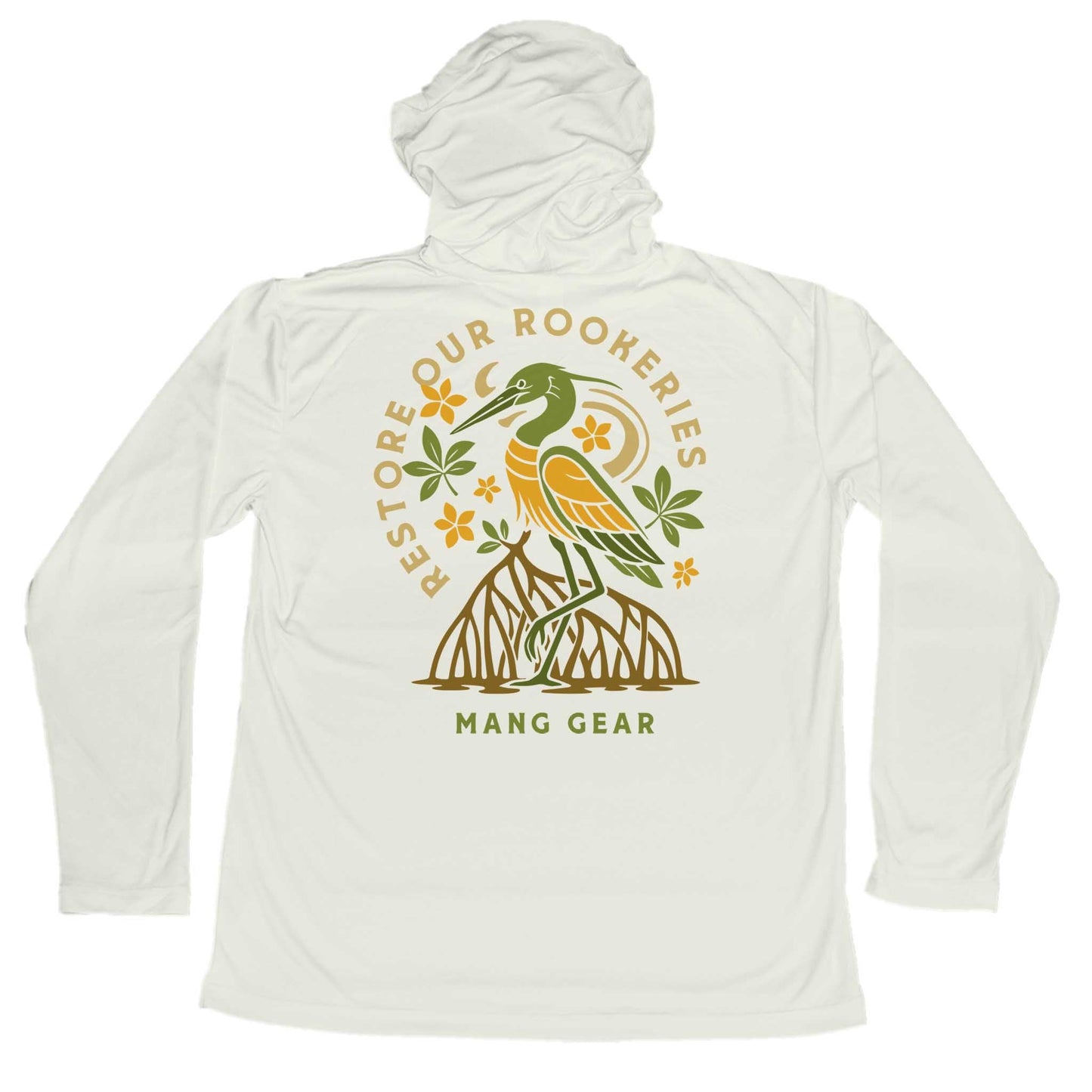 Restore Our Rookeries Heron Hoodie