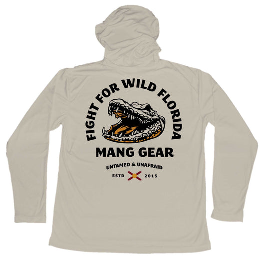 MANG Fight For Wild Florida Gator Hoodie - S-Tan