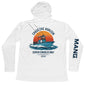 MANG Center Consoles Only Sunset Hoodie - S-White