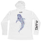 MANG Whale Shark MANG Hoodie - S-White