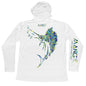 MANG Sailfish Blue Crush Hoodie - S-White