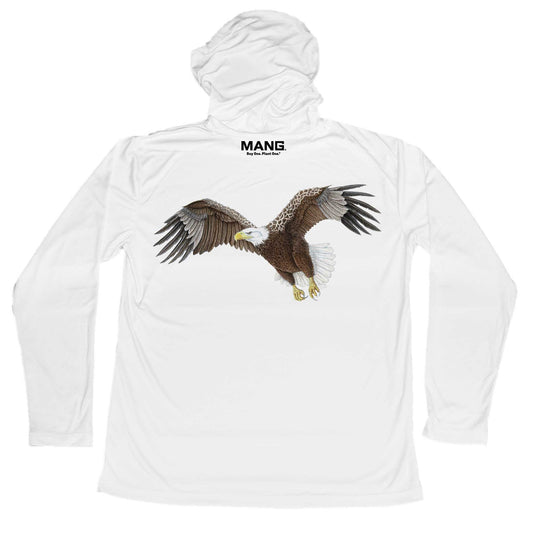 MANG Eagle MANG Hoodie - S-White