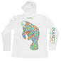 MANG Bimini Twist Mangatee Hoodie - S-White
