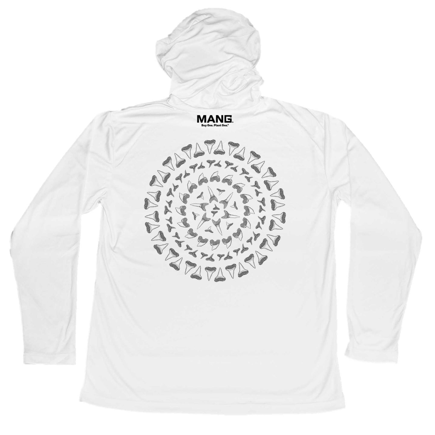 MANG Sharkdala MANG - Youth - Hoodie - YXS-White