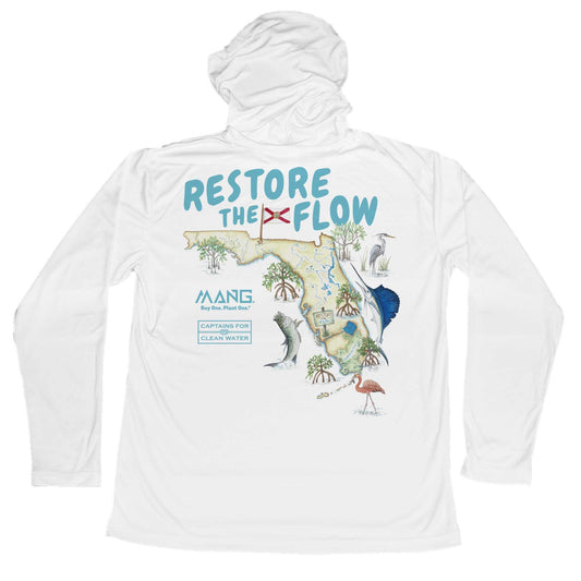 MANG Restore the Flow 2.0 Hoodie - S-White