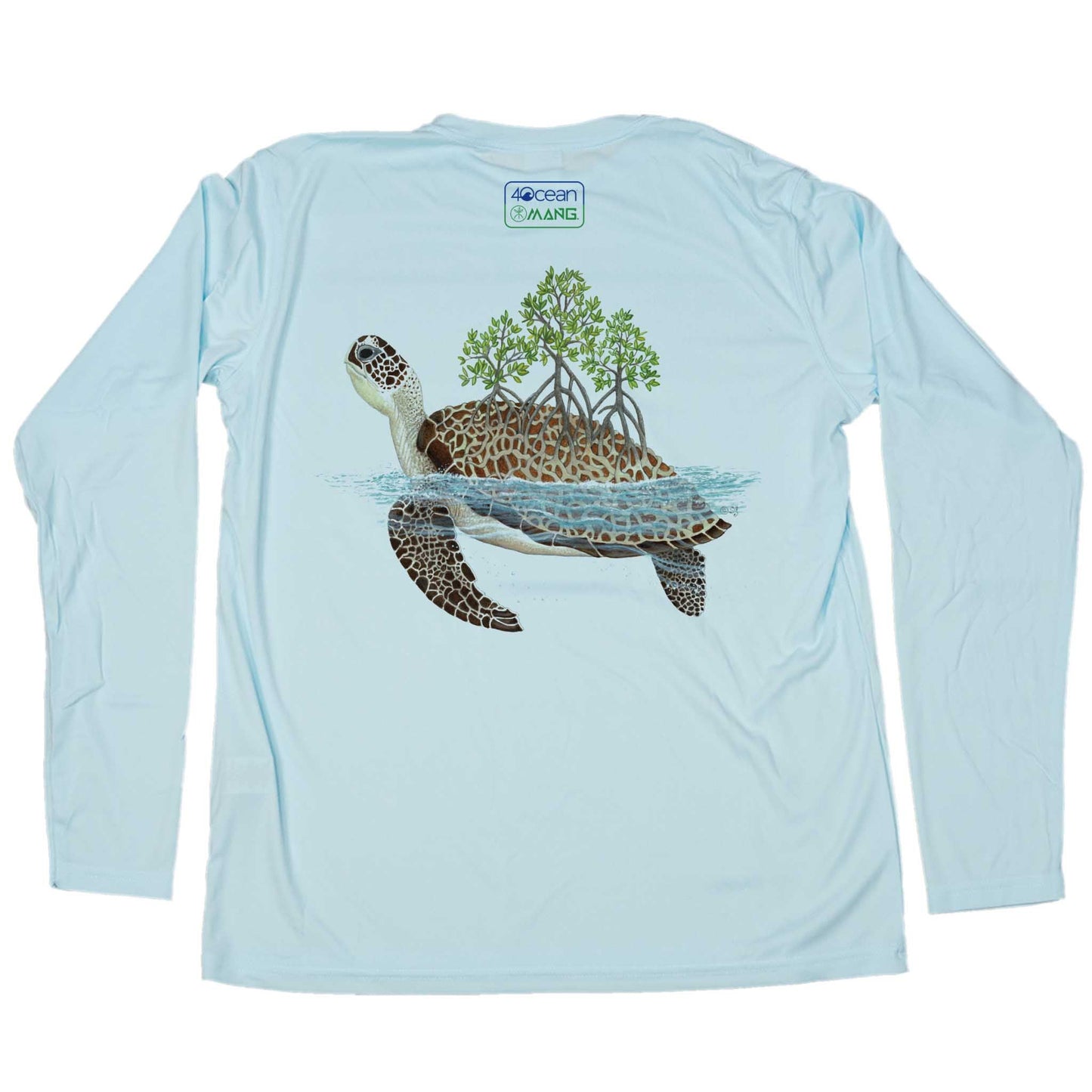 MANG 4ocean Turtle LS - Men's - S-Arctic Blue