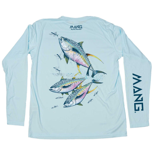 MANG Yellowfin Tuna MANG - LS - XS-Arctic Blue