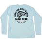MANG Fight For Wild Florida Tarpon - LS - XS-Arctic Blue